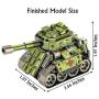 Microworld Tank 3D Metal Puzzle Model Building Kits Laser Cut Brain Teaser DIY Jigsaw Puzzles- HJ001
