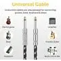 Donner Guitar Cable 20 ft Premium Electric Instrument Bass Cable AMP Cord 1/4 Straight Black White Donner Guitar Cable 20 ft Premium Electric Instrument Bass Cable AMP Cord 1/4 Straight Black White