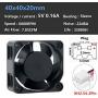 Wathai 40mm x 40mm x 20mm 5V 2Pin DC Case Fan Brushless Cooling Fan Wathai 40mm x 40mm x 20mm 5V 2Pin DC Case Fan Brushless Cooling Fan