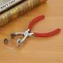 4mm Silent Leather Hole Punch Stitching Hand Pliers Leather Craft Tool Heavy Duty Snap Setter Pliers Tool for Metal Snaps Repairing Boat Covers 4mm Silent Leather Hole Punch Stitching Hand Pliers Leather Craft Tool Heavy Duty Snap Setter Pliers Tool for Metal Snaps Repairing Boat Covers