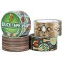 Duck 283051 Printed Duct Tape Single Roll, 1.88 Inches x 10 Yards, Woodgrain