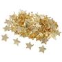 100 Pieces Star Head Metal Brad Paper Fastener Embellishments for Kids Cardmaking Scrapbooking Art Crafts 14mm Gold