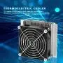 12V DIY Semiconductor Refrigeration Cooler Thermoelectric Peltier Cold Plate with Fan Cooling Device Conditioner Module 12V DIY Semiconductor Refrigeration Cooler Thermoelectric Peltier Cold Plate with Fan Cooling Device Conditioner Module