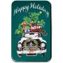 Christmas Holiday Gift Card Tin Holder Boxes 6 Pack Winter Design Gift Cards Box Money Storage Container Holders with Lids by Gift Boutique