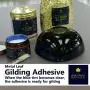 Gilding Adhesive 120ml, Professional Quality, Water Based Gold Leaf Sheets Size Gilding Adhesive 120ml, Professional Quality, Water Based Gold Leaf Sheets Size