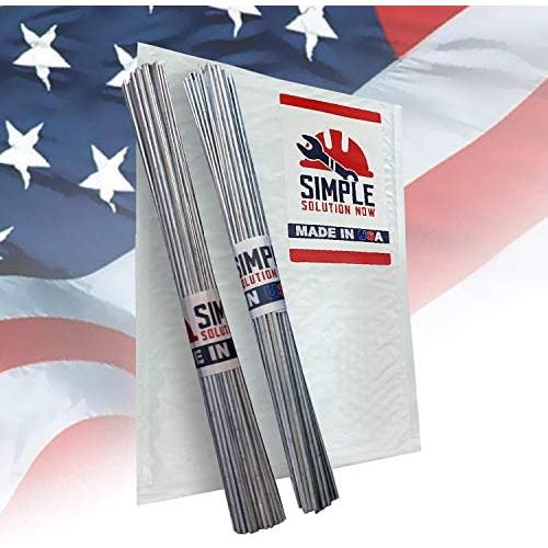 Simple Welding Rods USA Made - From Simple Solution Now - Aluminum Brazing/Welding Rods - Make Your Repair Stronger Than The Parent Metal Every Time - 20 Rods