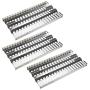 Hisencn 3Pack Grill Replacement Parts Stainless Steel Heat Plate, Heat Shield, Deflector, Burner Cover Replacement for Select DCS 27, 27DBQ, 36, 36DBQ, 48DBQ Gas Grill Models (18 5/8'' x 9 7/8'')