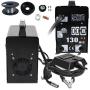 Super Deal PRO Commercial MIG 130 AC Flux Core Wire Automatic Feed Welder Welding Machine w/Free Mask 110V