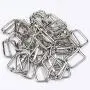 Hysagtek 50 Pcs 1 Inch Metal Adjustable Slide Buckle Strap Triglides Slides for Making Handbag, Backpack, Luggage Bag Hysagtek 50 Pcs 1 Inch Metal Adjustable Slide Buckle Strap Triglides Slides for Making Handbag, Backpack, Luggage Bag