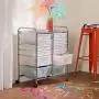 Honey-Can-Do Rolling Storage Cart and Organizer with 12 Plastic Drawers Honey-Can-Do Rolling Storage Cart and Organizer with 12 Plastic Drawers