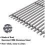 Htanch PPc001 (4-Pack) SA4841 (4-Pack) SF8763 (3-Pack) Replacement Parts for Charbroil 461334813, 463234413, 463436213, 463436215, 466334613, 466342014, 466436213, 466436513