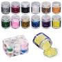 5 Pieces 30ML Crystal Epoxy Resin 17 Metal Jewelry with Tape,9Pcs Transparant Silicone Mould With 100 Rings, 13 Color Liquid Pigment 12 Glitter Sequins With Lamp For DIY Jewelry Earrings Necklace