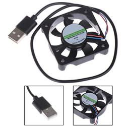 IYSHOUGONG 4 Pack DC 5V USB Connector Cooling Fan 50x50x10mm PC Computer Cooling Cooler Fan Heatsink Fan