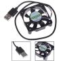 IYSHOUGONG 4 Pack DC 5V USB Connector Cooling Fan 50x50x10mm PC Computer Cooling Cooler Fan Heatsink Fan