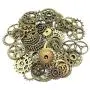 200 Gram (Approx 150pcs) Assorted Antique Steampunk Gears Clock Watch Wheel Gear for Crafting (Brone) 200 Gram (Approx 150pcs) Assorted Antique Steampunk Gears Clock Watch Wheel Gear for Crafting (Brone)