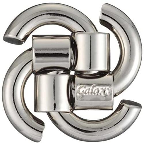 GALAXY Hanayama Cast Metal Brain Teaser Puzzle (Level 3)