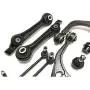 PartsW 14 Piece Complete Front Suspension Kit For Chrysler 300 & Dodge Charger Challenger Magnum Upper Lower Control Arms Inner Outer Tie Rod Ball Joint Steering set