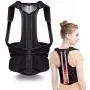 Tcare Posture Corrector with 2-Pieces Aluminum Stick Kyphosis Posture Brace Improve Bad Posture & Back Pain Relief (M)