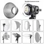GVM 80W Portable LED Video Light White 5600K Daylight Balanced Video Light, CRI 97+ Continuous Lighting Bowens Mount for Video Recording, Children Photography, Outdoor Shooting GVM 80W Portable LED Video Light White 5600K Daylight Balanced Video Light, CRI 97+ Continuous Lighting Bowens Mount for Video Recording, Children Photography, Outdoor Shooting