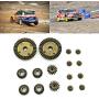 YU-NIYUT Metal Differential Gear Set, DIY Modified Upgrade Accessories Parts for Wltoys A949 959 969 979 1/18 RC Rock Crawler Car, DIY RC Vehicle Modification Fun