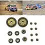 YU-NIYUT Metal Differential Gear Set, DIY Modified Upgrade Accessories Parts for Wltoys A949 959 969 979 1/18 RC Rock Crawler Car, DIY RC Vehicle Modification Fun