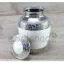 eSplanade Brass Cremation urn Memorial Container Jar Pot | Metal Urns | Burial Urns | Brass Urns.