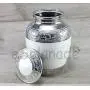 eSplanade Brass Cremation urn Memorial Container Jar Pot | Metal Urns | Burial Urns | Brass Urns.