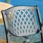 Christopher Knight Home Hallandale Cast Aluminum Outdoor Dining Set, 5-Pcs Set, Black Sand Christopher Knight Home Hallandale Cast Aluminum Outdoor Dining Set, 5-Pcs Set, Black Sand