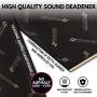 Second Skin Damplifier Pro Premium Car Sound Deadening Material (2mm) – Butyl Rubber Auto Sound Deadener Mat (13.67 Sq Ft, 8 Sheets) – Made in The USA