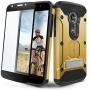 Moto E5 Plus / E5 Supra Case, Evocel [Explorer Series Pro] Premium Full Body Case with Glass Screen Protector, Belt Clip, Metal Kickstand for Motorola Moto E5 Supra/Moto E5 Plus, Gold