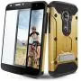 Moto E5 Plus / E5 Supra Case, Evocel [Explorer Series Pro] Premium Full Body Case with Glass Screen Protector, Belt Clip, Metal Kickstand for Motorola Moto E5 Supra/Moto E5 Plus, Gold