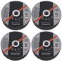 100 Pack 6''x.045''x7/8'' Cut-Off Wheel - Metal & Stainless Steel Cutting Discs