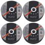 100 Pack 6''x.045''x7/8'' Cut-Off Wheel - Metal & Stainless Steel Cutting Discs