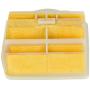 HIFROM (Pack of 3 Replace Air Filter Cleaner Replacement for Husqvarna 445 445E 450 450E Chainsaw New Replace Part # 544080802