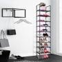 OYREL Shoe Rack, Sturdy Metal Shoe Rack Organizer,Narrow Shoe Rack,Shoe Racks for Closets,Shoes Rack,Shoe Stand,Shoe Shelf (10 Tier)