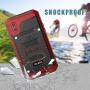 Mitywah Waterproof Case Compatible with iPhone Xs MAX, [Full Body Protective] Cover Built-in [Shield Screen Protection] [Shockproof] [Military Grade Defender] [Metal] [Heavy Duty ] Shell Outdoor,Red