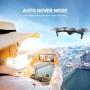 Quadcopter Drone With Camera Live Video, EACHINE E58 WiFi FPV Quadcopter with 120° FOV 720P HD Camera Foldable Drone RTF -25 mins flight time, Altitude Hold, One Key Take Off/Landing,（3Pcs Batteries）
