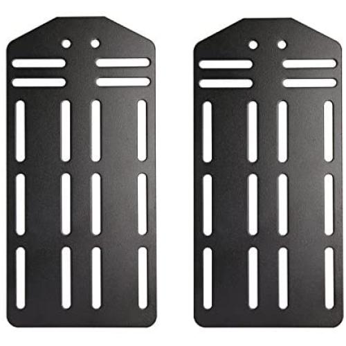 Kings Brand Queen - King Bed Frame Headboard Bracket Modification Modi-Plate, Set of 2