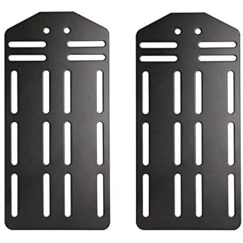 Kings Brand Queen - King Bed Frame Headboard Bracket Modification Modi-Plate, Set of 2 Kings Brand Queen - King Bed Frame Headboard Bracket Modification Modi-Plate, Set of 2