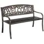 Leigh Country TX94101 Metal Welcome Outdoor Bench Leigh Country TX94101 Metal Welcome Outdoor Bench