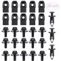 BingSnow 28 Pcs Engine Splash Shield Body Bolts Fender Bumper Clips Rivets Extruded U-Nuts Kit for Nissan 370Z 350Z Infiniti G35 G37 FX35 FX45 EX35