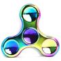 MAGTIMES Rainbow Anti-Anxiety Fidget Spinner [Metal Fidget Spinner] Figit Hand Toy for Relieving Boredom ADHD, Anxiety