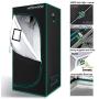 MARS HYDRO Grow Tent Kit Complete 2.3x2.3ft TS1000W LED Grow Light Dimmable Full Specturm Indoor Grow Tent Complete System, 27''x27''x63'' Hydroponics Grow Tent Kit 1680D with 4” Ventilation Kit