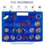 Life Made Better Blue Toy Storage Organizer 2.0 Newly Improved, Durable, Built in Handle, Toy Storage Organizer Compatible with Beyblade, Battle Box for Kids, Compartment Playset Organizer Life Made Better Blue Toy Storage Organizer 2.0 Newly Improved, Durable, Built in Handle, Toy Storage Organizer Compatible with Beyblade, Battle Box for Kids, Compartment Playset Organizer
