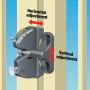 National Hardware V6201 LTCH BLK N346-201 4-9/16'' LokkLatch Automatic Keyed Gate Lock Latch in Black