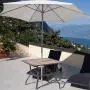 Sophia & William Patio Dining Table Umbrella Table Outdoor Coffee Bistro with Hole for Lawn Garden Pool Sturdy Metal Steel Frame Easy to Care Special Wood-Like Table top Design 37'' x 37'' Square Table Sophia & William Patio Dining Table Umbrella Table Outdoor Coffee Bistro with Hole for Lawn Garden Pool Sturdy Metal Steel Frame Easy to Care Special Wood-Like Table top Design 37'' x 37'' Square Table