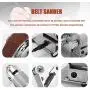 Mini Electric Belt Sander,KKmoon Multifunctional Grinder for DIY Polishing Grinding Cutter Edges Sharpener (Type B)