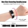 Hotodeal Replacement Leather Band Compatible for Charge 2, Classic Genuine Leather Wristband Metal Connector Watch Bands, Fitness Strap Women Men Small Large
