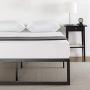 Zinus Abel 14 Inch Metal Platform Bed Frame / Mattress Foundation / No Box Spring Needed / Steel Slat Support / Easy Quick Lock Assembly, Queen