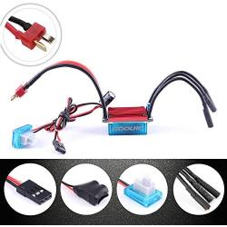 GoolRC S2435 4500KV Brushless Motor S-25A ESC with 2.2kg Metal Gear Servo Upgrade Brushless Combo Set for 1/16 1/18 RC Car Truck